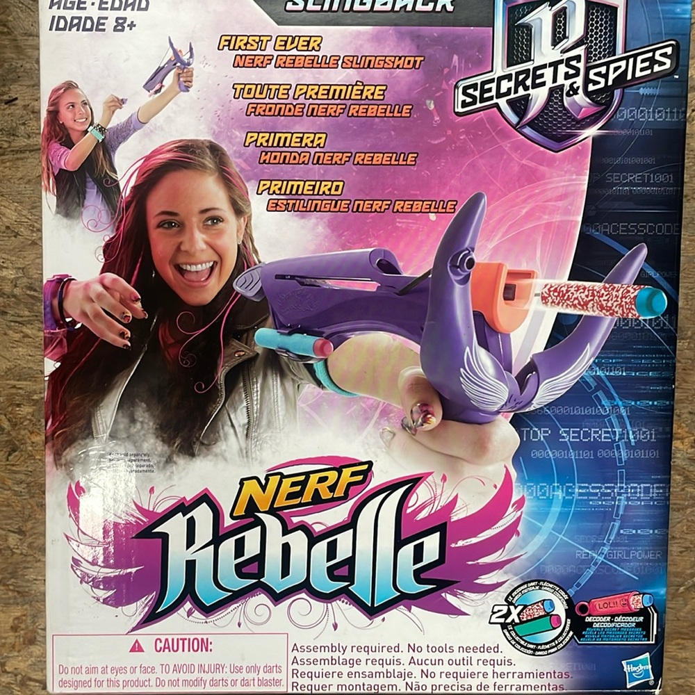 Nerf Rebelle Secrets & Spies Slingback Toy